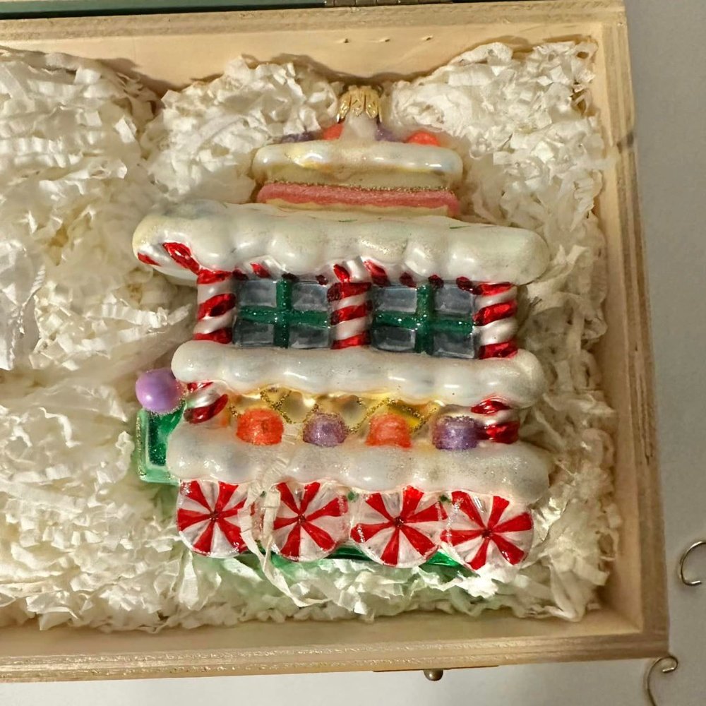 Mint Condition Polonaise RARE Kurt S Adler Glass Christmas Candy Land Train - Picture 13 of 16